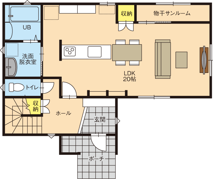1階間取り図